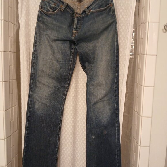 Lucky Brand Vintage Easy Rider Jean, Size 28 6 Long 34" inseam - Picture 3 of 5